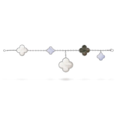 Lắc tay VCA Magic Alhambra bracelet, 5 motifs